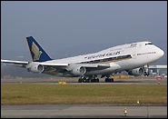 Boeing 747 Singapore Airlines