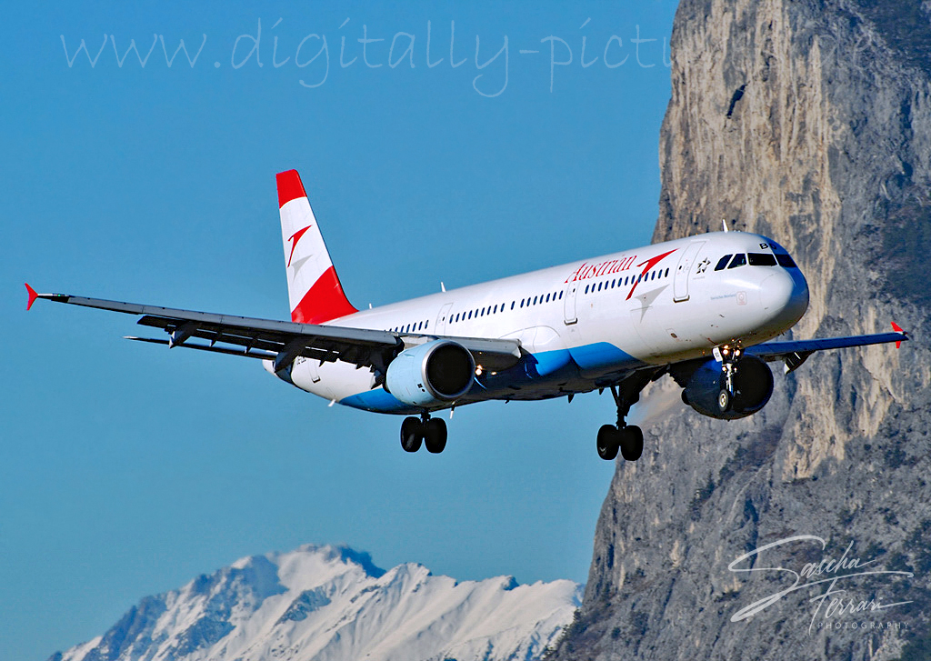 Airbus A321 Flughafen Innsbruck