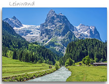 Leinwand Berner Oberland